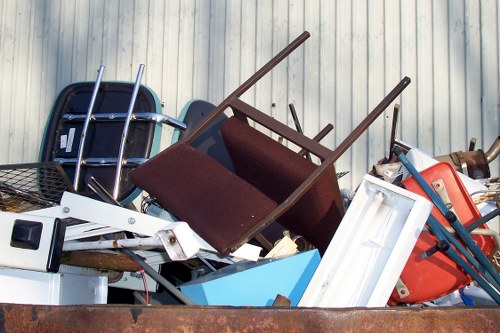 House clearance in process in Hornsey